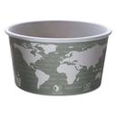 Eco-Products World Art Renewable and Compostable Green Soup Container, 12 Ounce - 25 per pack -- 20 packs per case