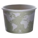 Eco-Products World Art Renewable and Compostable Seafoam Soup Container, 16 Ounce - 25 per pack -- 20 packs per case
