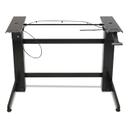 Ergotron Heavy-Duty Black Workfit-B Sit-Stand Workstation Base, 42 x 26 x 51.5 inch
