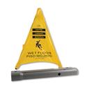 Spill Magic Yellow Pop-Up Safety Cone with Sleeve, 3 x 2 1/2 x 20