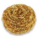 Kurly Kate Gold Brass Scrubber, 50 Gram -- 72 per case