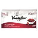 Vanity Fair White 2 Ply Everyday Dinner Napkin - 300 per pack -- 1 pack per case
