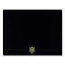 Great Papers Black Classic Crest Certificate Cover, 9.38 x 12 inch -- 5 per pack