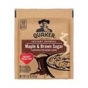 Quaker 1.51 Ounce Maple and Brown Sugar Instant Oatmeal, 40 count