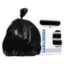 AccuFit Black Linear 0.9 Mil Low Density Can Liner, 30 x 45 inch -- 200 per case