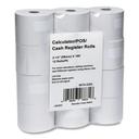 Iconex White Impact Bond Paper Roll, 2.25 inch x 150 Feet -- 12 per pack
