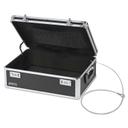 Vaultz Black Locking Storage Chest, 14 1/2 x 8 x 19 1/2 inch