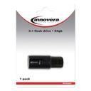 Innovera USB 3.0 Flash Drive, 64 GB Capacity
