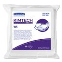 Kimtech White Unscented W5 Critical Task Wiper, 9 x 9 inch - 100 per pack -- 5 packs per case