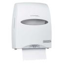 Kimberly-Clark Professional Plastic White Sanitouch Hard Roll Towel Dispenser, 12 63/100 x 10 1/5 x 16 13/100 inch
