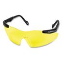 Smith and Wesson Black Frame Yellow/Amber Lens Magnum 3g Safety Eyewear -- 12 per case