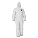 KleenGuard A35 Film Laminate Large White Coverall -- 25 per case