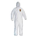KleenGuard A20 White 3 Extra Large Zip Closure Breathable Particle Protection Coverall -- 20 per case