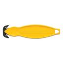 Klever Koncept Safety Cutter, 5.75 inch Yellow Plastic Handle -- 10 per pack