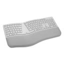 Kensington Pro Fit Ergo Gray Wireless Keyboard, 18.98 x 9.92 x 1.5 inch