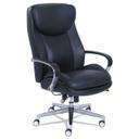 La-Z-Boy Commercial 2000 Black Seat and Back Big and Tall Executive Chair with Dynamic Lumbar Support, Supports Up to 400 Pound