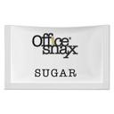 Office Snax Premeasured Regular Single-Serve Sugar Packet, 0.0776 Ounce -- 1200 per case