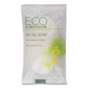 Eco By Green Culture Clean Scent Facial Soap Bar, 0.71 Ounce -- 500 per case