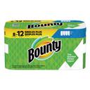 Bounty Select-A-Size Unscented 2 Ply White Paper Towel, 5.9 x 11 inch - 83 sheets per roll -- 8 rolls per case
