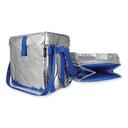 PackIt Silver/Blue Fresh Eco Freeze Tote, 13.5 x 9 x 13 inch -- 4 per case