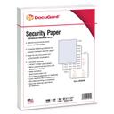 DocuGard Blue Medical Security Paper, 8.5 x 11 inch - 500 per reem -- 1 reem per case