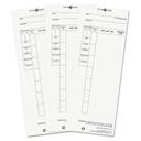 Pyramid Time Clock Card for Pyramid Technologies 4000, 3.5 x 8.5 inch - 100 per pack -- 1 pack