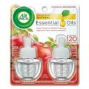Air Wick Apple Cinnamon Medley Scented Oil Refill, 0.67 Ounce - 2 per pack -- 6 packs per case