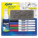 Expo Assorted Color Extra-Fine Needle Tip Low-Odor Dry Erase Marker Starter Set - 5 count per set -- 1 set