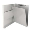 Saunders Recycled Aluminum Silver Snapak Side-Open Forms Folder, 9 x 1 x 12.25 inch
