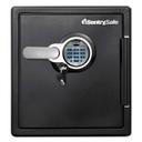 Sentry Safe Steel Black Fire-Safe with Biometric and Keypad Access, 16.3 x 19.3 x 17.8 inch