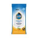 Pledge Fresh Citrus Multi-Surface Cleaner Wet Wipes, 7 x 10 inch - 25 per pack -- 12 packs per case