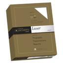 Southworth 25 Percent White Cotton Laser Paper, 8.5 x 11 inch - 500 count per reem -- 1 reem per case