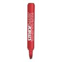 Stride StrideMark Red Permanent Marker with Fine Bullet Tip -- 12 per box