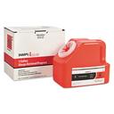 TrustMedical Cardboard/Plastic Red Sharps Retrieval Program Container, 1 Gallon -- 1 box