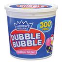 Dubble Bubble Original Pink Bubble Gum - 300 per pack