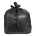 Trinity Plastics Black 2.4 Mil Low-Density Can Liner, 60 Gallon Capacity -- 100 per case