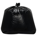 Trinity Plastics Black 1.6 Mil Low-Density Can Liner, 56 Gallon Capacity -- 100 per case
