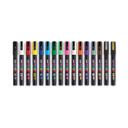 Uni POSCA Fine Bullet Tip Permanent Specialty Marker - 16 per pack -- 1 pack