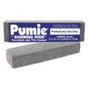 Pumie Gray Pumice Scouring Stick, 5 3/4 x 3/4 x 11/4 inch -- 12 per case