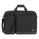 Solo Black Polyester Urban Hybrid Briefcase, 5 x 17.25 x 17.24 inch
