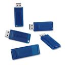 Verbatim Classic Blue USB 2.0 Flash Drive, 16 GB Capacity - 5 per pack -- 1 pack