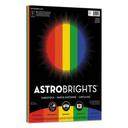 Astrobrights Assorted Primary Color Cardstock, 65 Pound Cover Weight -- 50 per pack