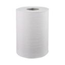 Windsoft White Paper Hardwound Roll Towels, 8 inch x 350 Feet -- 12 rolls per case