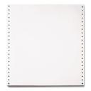 Willamette White 1-Part Blank Continuous Paper, 20 Pound Bond Weight, 9.5 x 5.5 inch -- 5400 per case