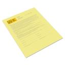 Xerox Canary 1 Part Revolution Digital Carbonless Paper, 8.5 x 11 inch - 500 count per reem -- 1 reem per case