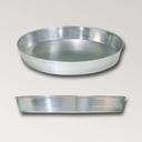 American Metalcraft 9000 Series Heavy-Weight Aluminum Tapered Pizza Pan, 17 x 16 x 2 inch