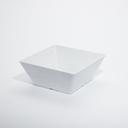 American Metalcraft Faux Slate Collection White Melamine Square Serving Bowl, 125 Ounce