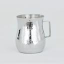 American Metalcraft Silver Stainless Steel Hammered Bell Creamer, 2 Ounce