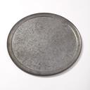 American Metalcraft Onyx Galvanized Aluminum Wide Rim Pan, 16 inch Dia X 3/8 inch Height, 6MM
