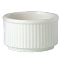Simplicity White Alumina Vitrified 2.5 Ounce Ramekin, 36 count